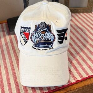 2012 Winter Classic Ranger vs Flyers White Baseball Cap